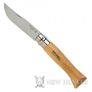 Туристический нож Opinel Inox Natural No.09 001254 блистер